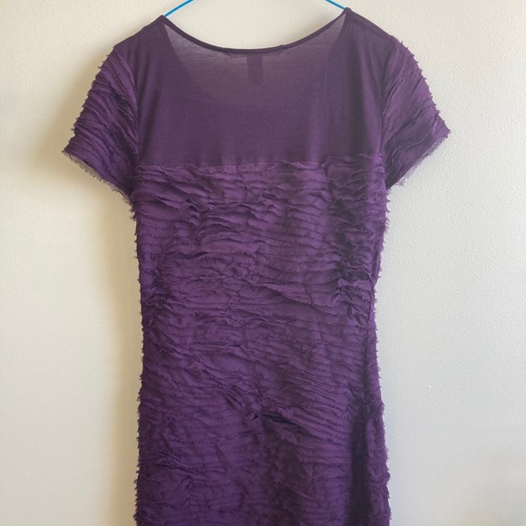 DVF purple mini dress - Picture 3 of 8
